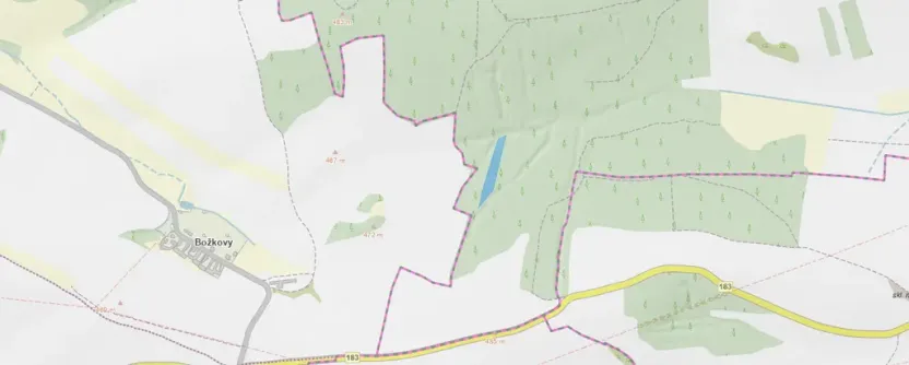 Prodej lesa, Blížejov - Lštění, 4481 m2