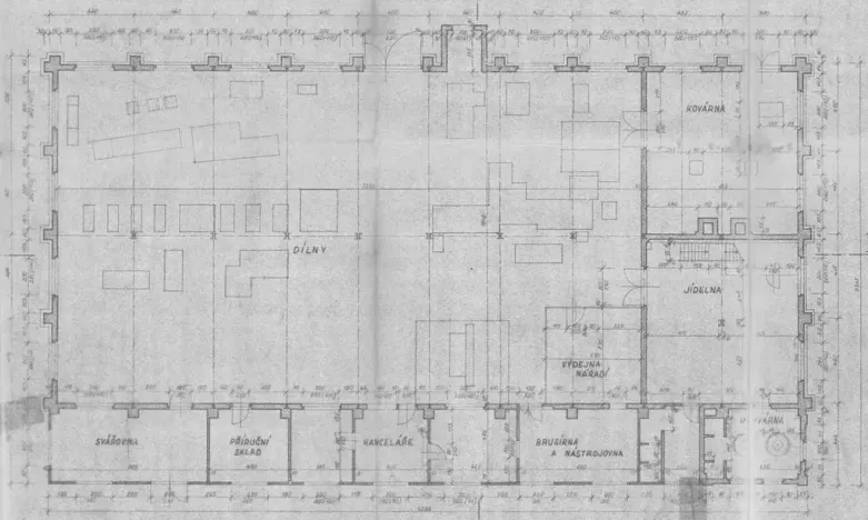 Pronájem výrobních prostor, Ústí nad Labem, U Tonasa, 942 m2