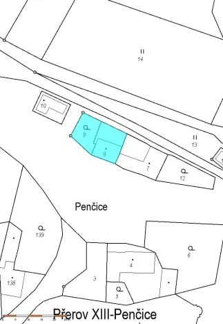 Prodej pozemku pro bydlení, Přerov, Ve Svahu, 245 m2