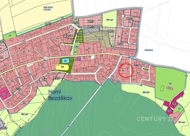 Prodej pozemku pro bydlení, Horní Bezděkov, K Jezírku, 1000 m2