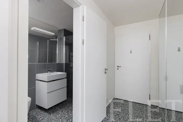 Pronájem bytu 1+kk, Praha - Radlice, U Komína, 38 m2