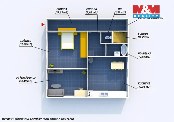 Prodej rodinného domu, Radnice, Ke Skomelnu, 70 m2