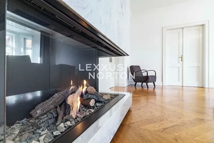 Prodej bytu 4+kk, Praha - Bubeneč, Puškinovo náměstí, 147 m2