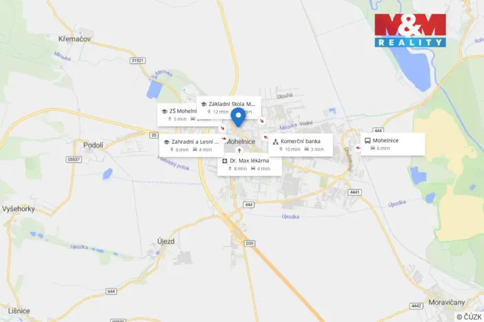 Prodej bytu 2+1, Mohelnice, nám. Kosmonautů, 54 m2