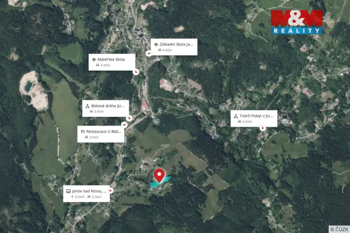 Prodej louky, Janov nad Nisou - Loučná nad Nisou, 6847 m2