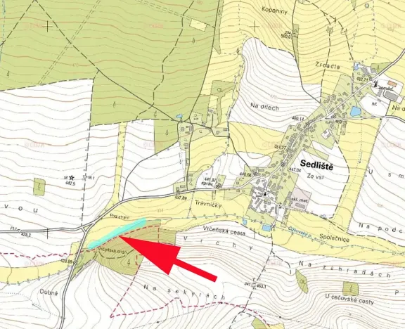 Prodej louky, Sedliště, 8352 m2