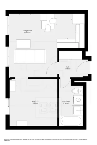 Pronájem bytu 2+kk, Praha - Holešovice, V háji, 44 m2