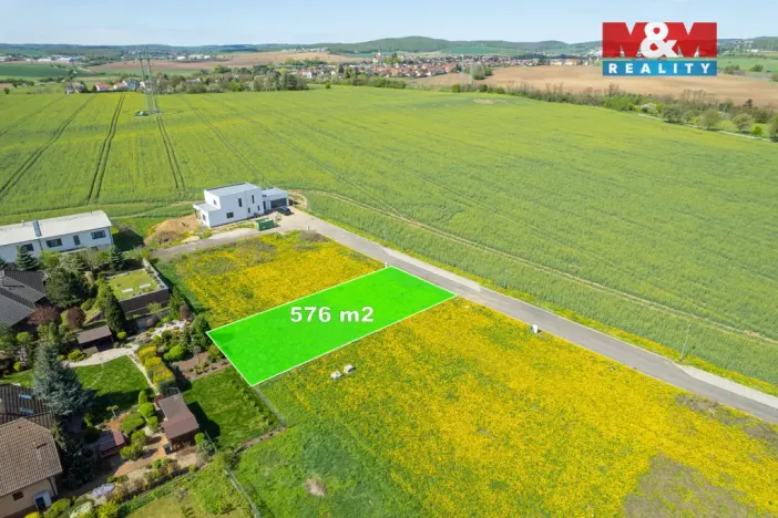 Prodej pozemku pro bydlení, Ostopovice, Palkovského, 576 m2