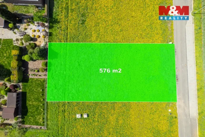 Prodej pozemku pro bydlení, Ostopovice, Palkovského, 576 m2