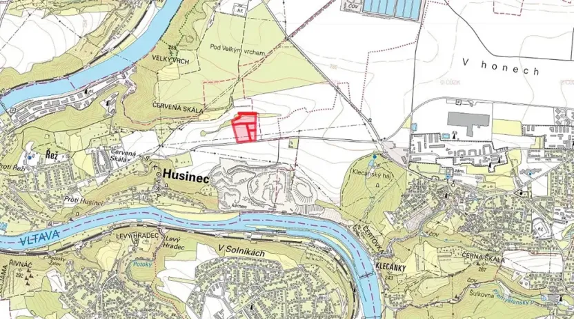 Prodej podílu pole, Husinec, 20697 m2