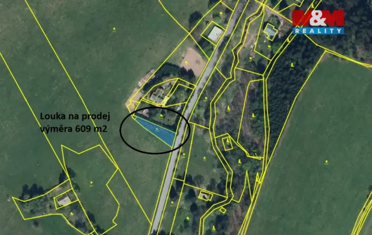 Prodej louky, Rokytnice v Orlických horách, 609 m2