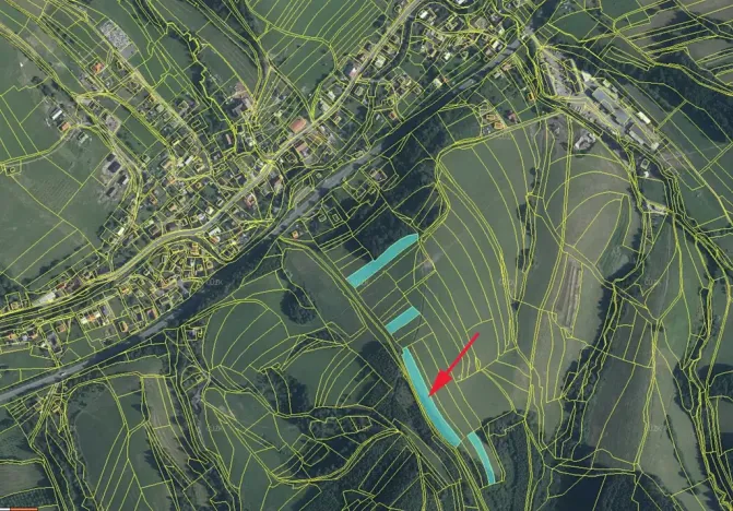 Prodej pole, Lhota u Vsetína, 4064 m2