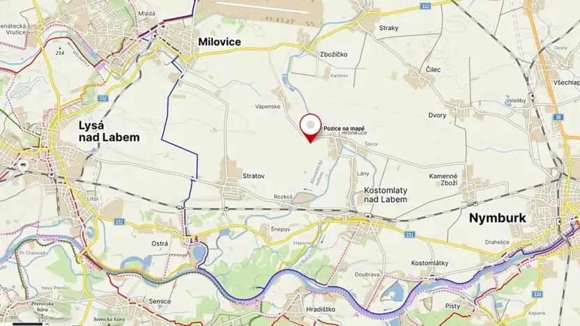 Prodej pole, Kostomlaty nad Labem, 9904 m2