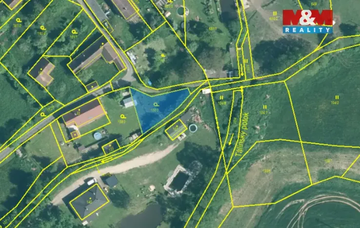 Prodej zahrady, Tálín - Kukle, 266 m2