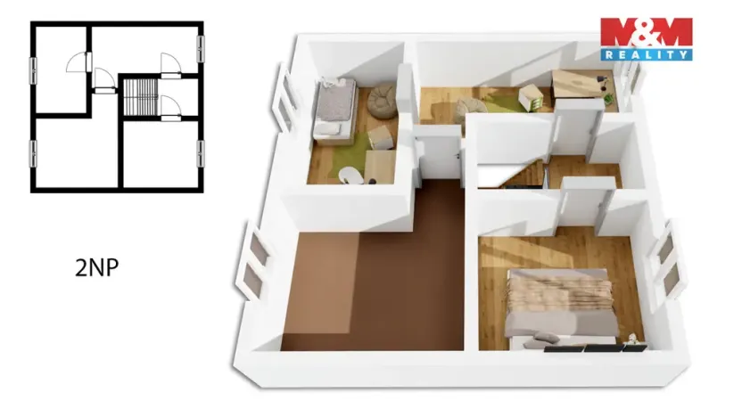 Prodej rodinného domu, Maletín - Starý Maletín, 112 m2