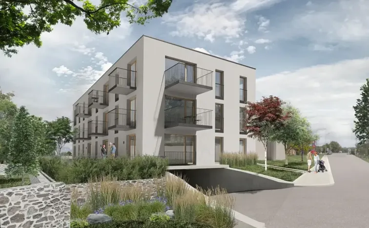 Prodej bytu 1+kk, Třeboň, Na Kopečku, 41 m2