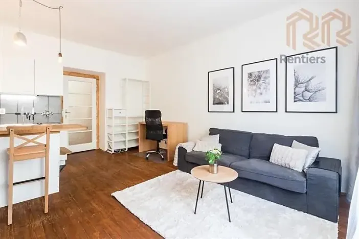 Pronájem bytu 1+kk, Praha - Žižkov, Radhošťská, 30 m2