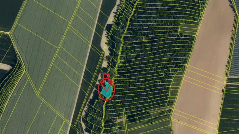 Prodej lesa, Kroměříž, 1674 m2