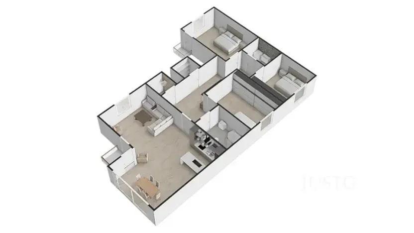 Pronájem bytu 4+kk, Praha - Šeberov, Na proutcích, 132 m2