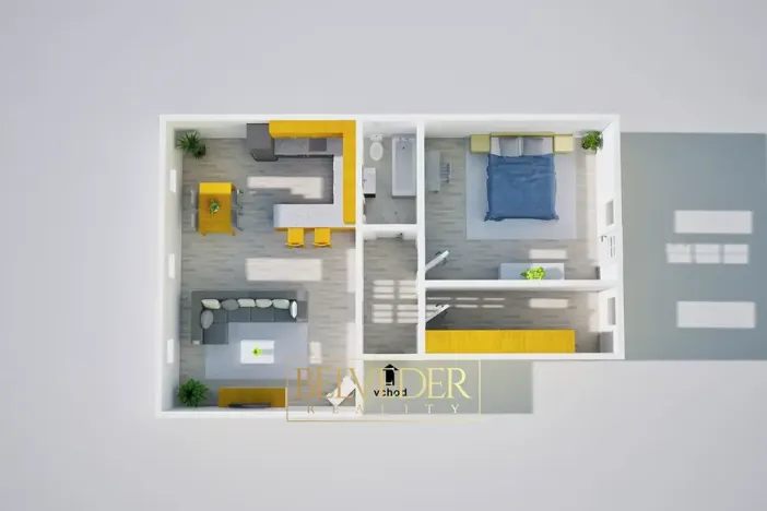 Prodej bytu 2+kk, Teplice, Londýnská, 78 m2