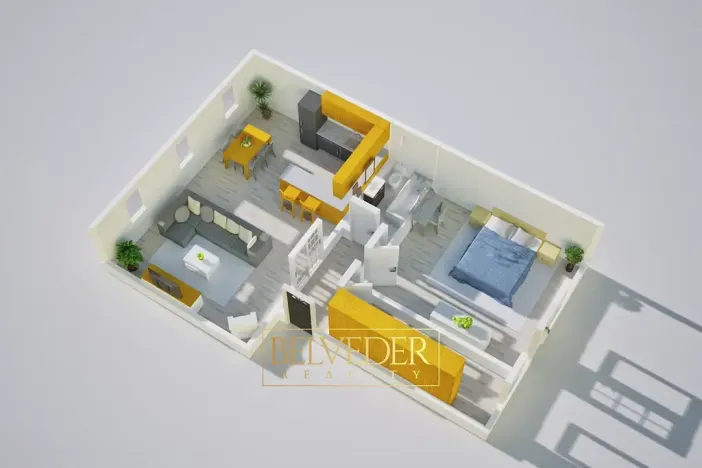 Prodej bytu 2+kk, Teplice, Londýnská, 78 m2