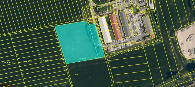 Prodej komerčního pozemku, Tečovice, 15590 m2