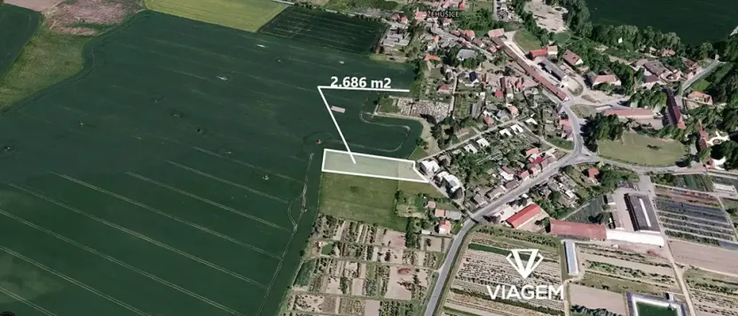 Prodej pole, Žehušice, 2686 m2