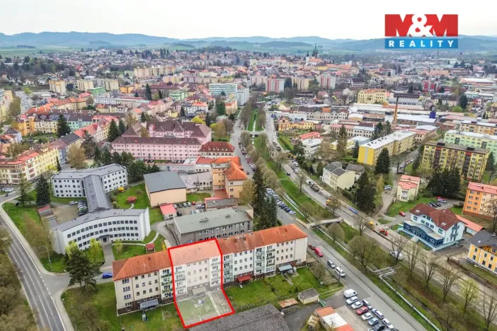 Prodej bytu 3+1, Klatovy - Klatovy III, U Pazderny, 66 m2