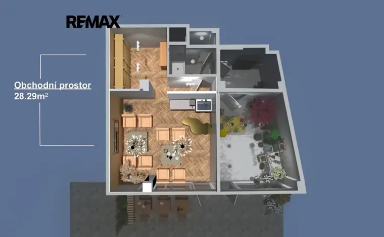 Pronájem obchodního prostoru, Praha - Vinohrady, Vinohradská, 20 m2