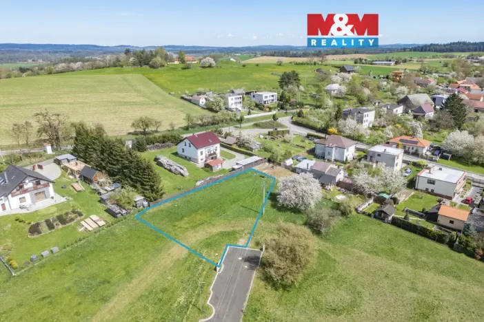 Prodej pozemku pro bydlení, Kasejovice, 1009 m2