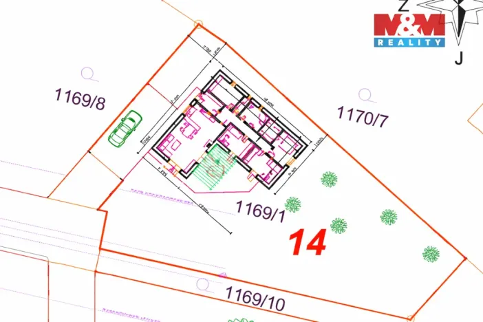 Prodej pozemku pro bydlení, Kasejovice, 1009 m2