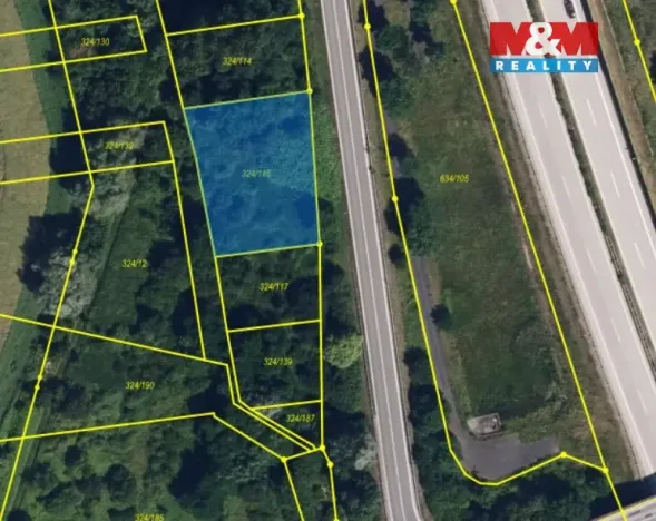 Prodej zahrady, Olomouc - Neředín, 967 m2