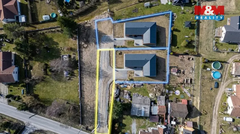 Prodej pozemku pro bydlení, Sudoměřice u Bechyně, 1069 m2