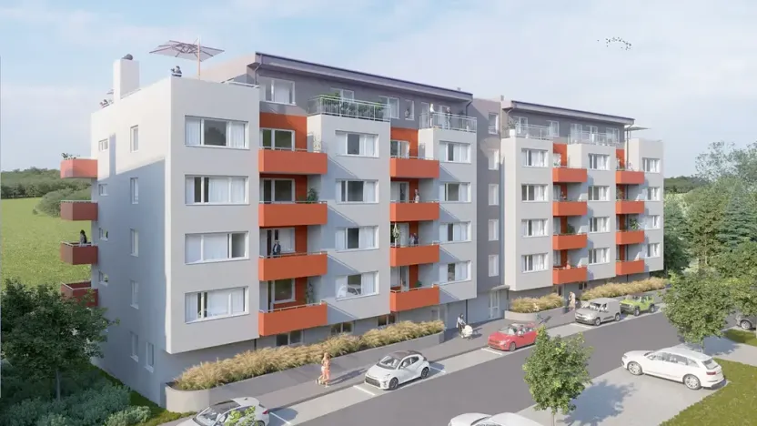 Prodej bytu 3+kk, Brno, Chvalovka, 63 m2