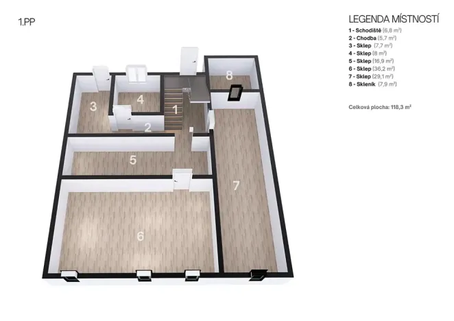 Prodej rodinného domu, Brno, Holzova, 436 m2