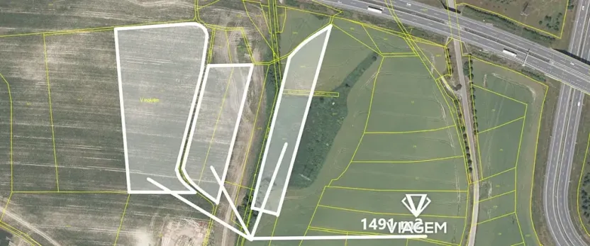 Prodej podílu pole, Zlatníky-Hodkovice, 1491 m2