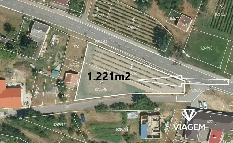 Prodej pozemku pro bydlení, Dyjákovice, 1221 m2