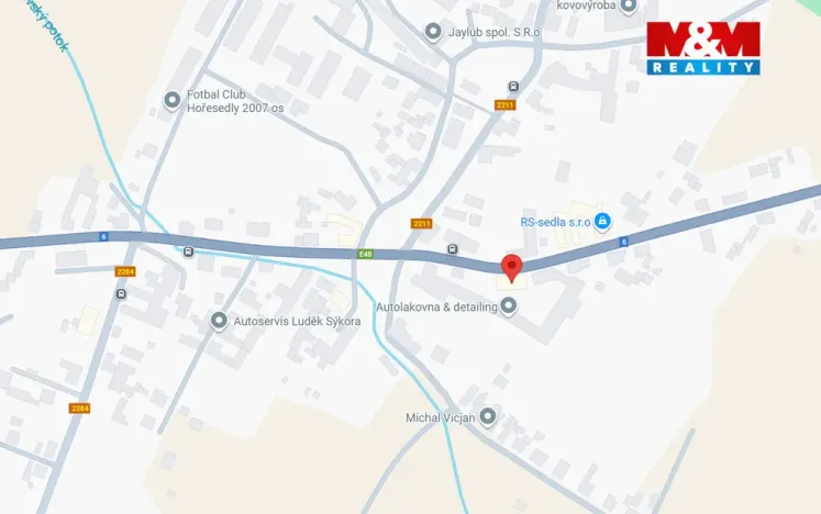 Pronájem skladu, Hořesedly, 80 m2