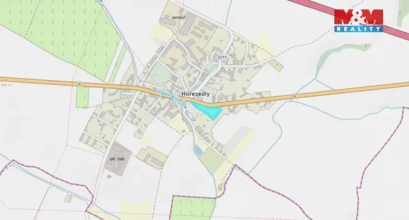 Pronájem garáže, Hořesedly, 60 m2