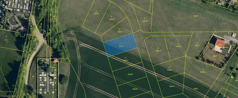 Prodej pozemku pro bydlení, Želechovice nad Dřevnicí, Pod Stráží, 825 m2