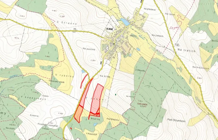 Prodej pole, Nové Město na Moravě, 77573 m2