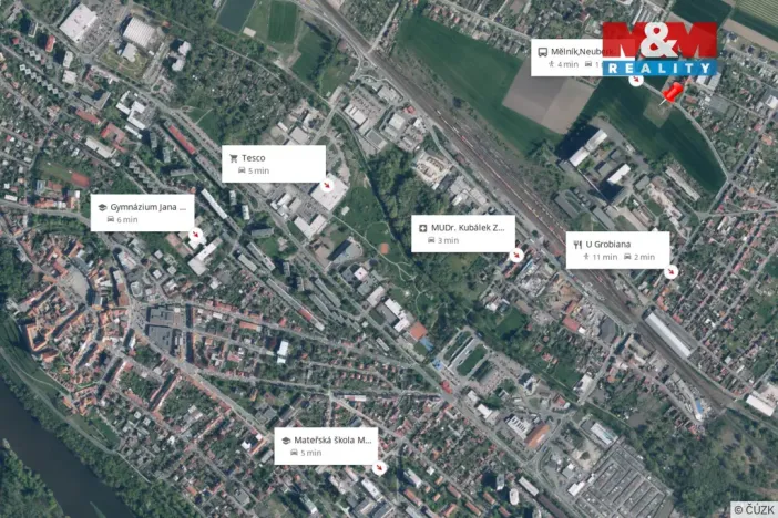 Prodej rodinného domu, Mělník, Dobrovského, 132 m2