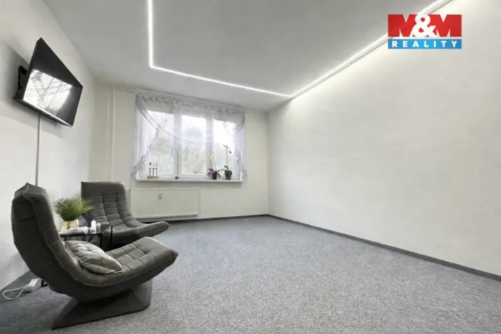 Prodej bytu 2+1, Kadaň, Na Podlesí, 56 m2