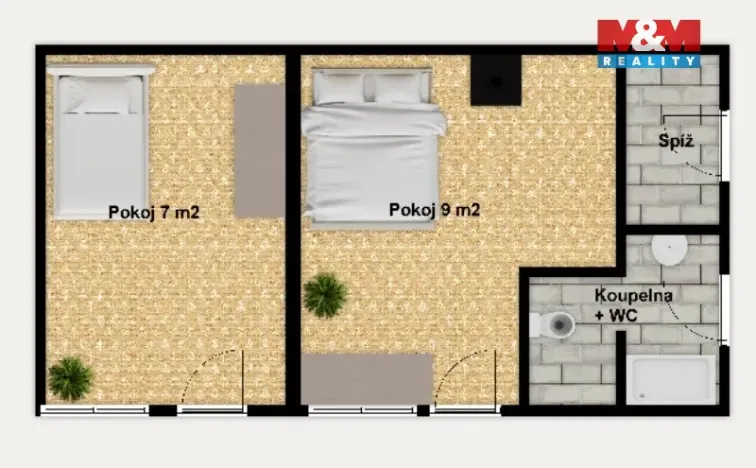 Prodej chaty, Rabyně - Loutí, 43 m2