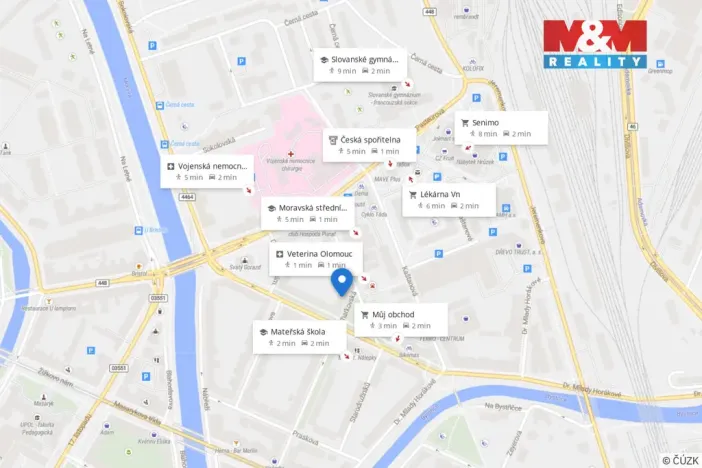 Prodej bytu 3+kk, Olomouc, Charkovská, 74 m2