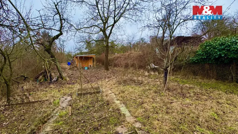 Pronájem zahrady, Brno - Obřany, 350 m2