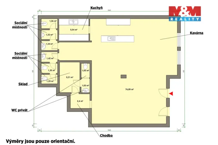 Prodej restaurace, Mariánské Lázně, Masarykova, 147 m2