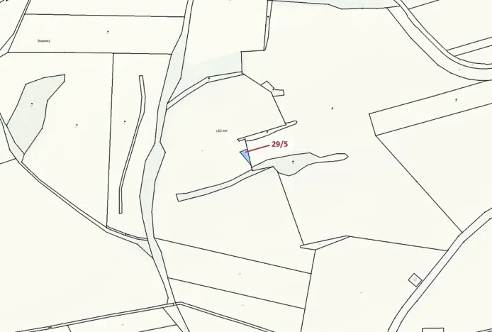 Dražba pole, Lhenice, 190 m2