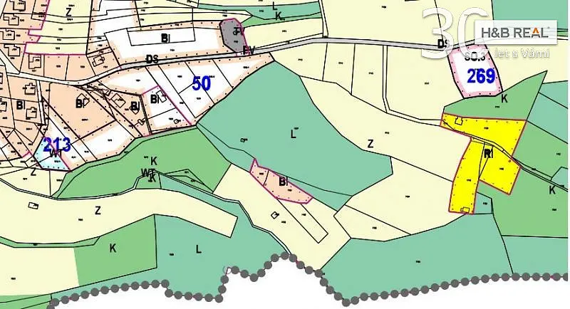 Prodej pozemku, Vsetín, 52963 m2