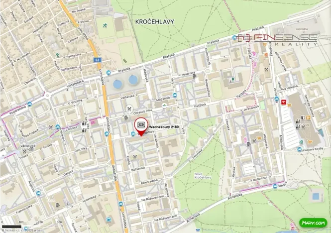 Prodej bytu 2+1, Kladno, Wednesbury, 50 m2